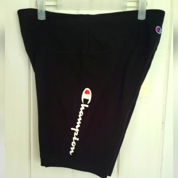 Champion Cotton-blend High-rise Biker Workout Shorts Size 1X - Picture 1 of 7